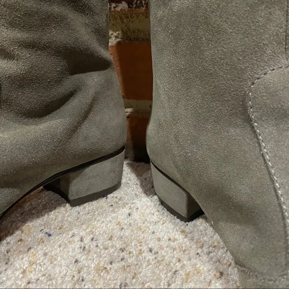 Steve Madden Steven Over the Knee Suede Boots Size 6 tall boots Flat Boots